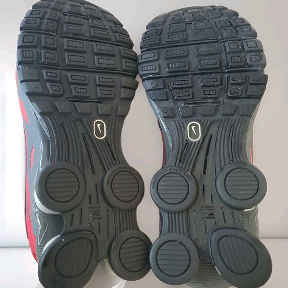 Nike Shox Turbo Women 8.5 Men 7 Red Black No insoles Rare 2014 See Description - Picture 8 of 14